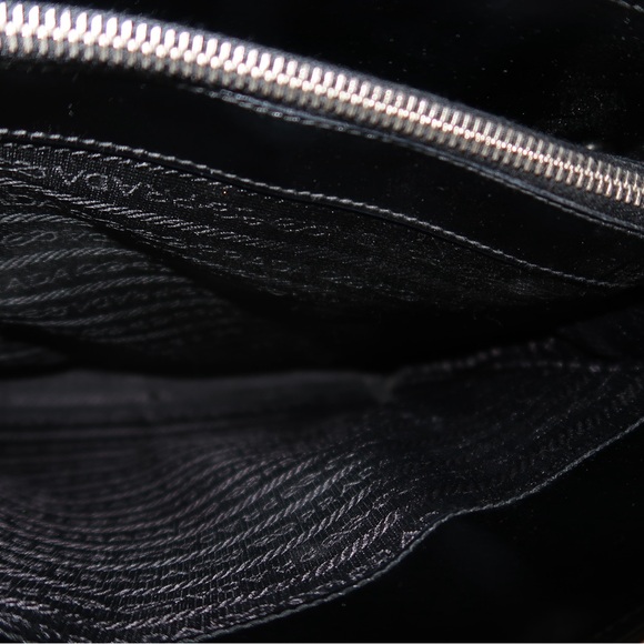 Vintage 90’s Prada Spazzolato Black Tote Bag CBK - Picture 8 of 13